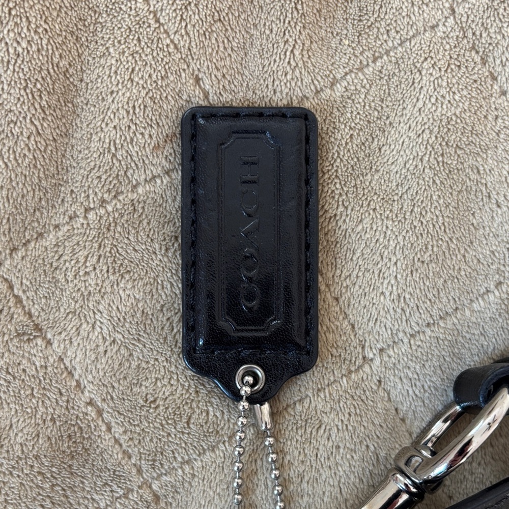 Coach Black and Gray Women's Bag - Picture 4 of 9
